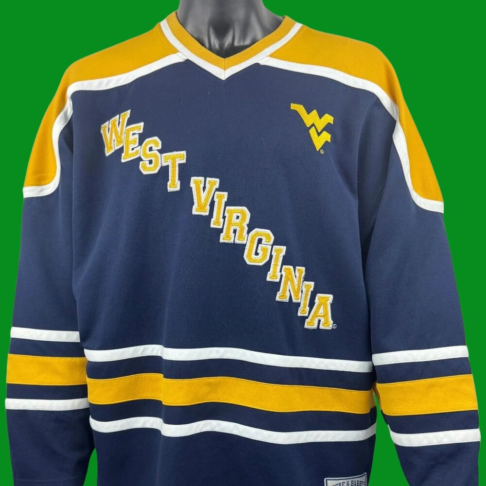 XVTG Steve & Barry’s West Virginia Mountaineers Hockey Jersey #99